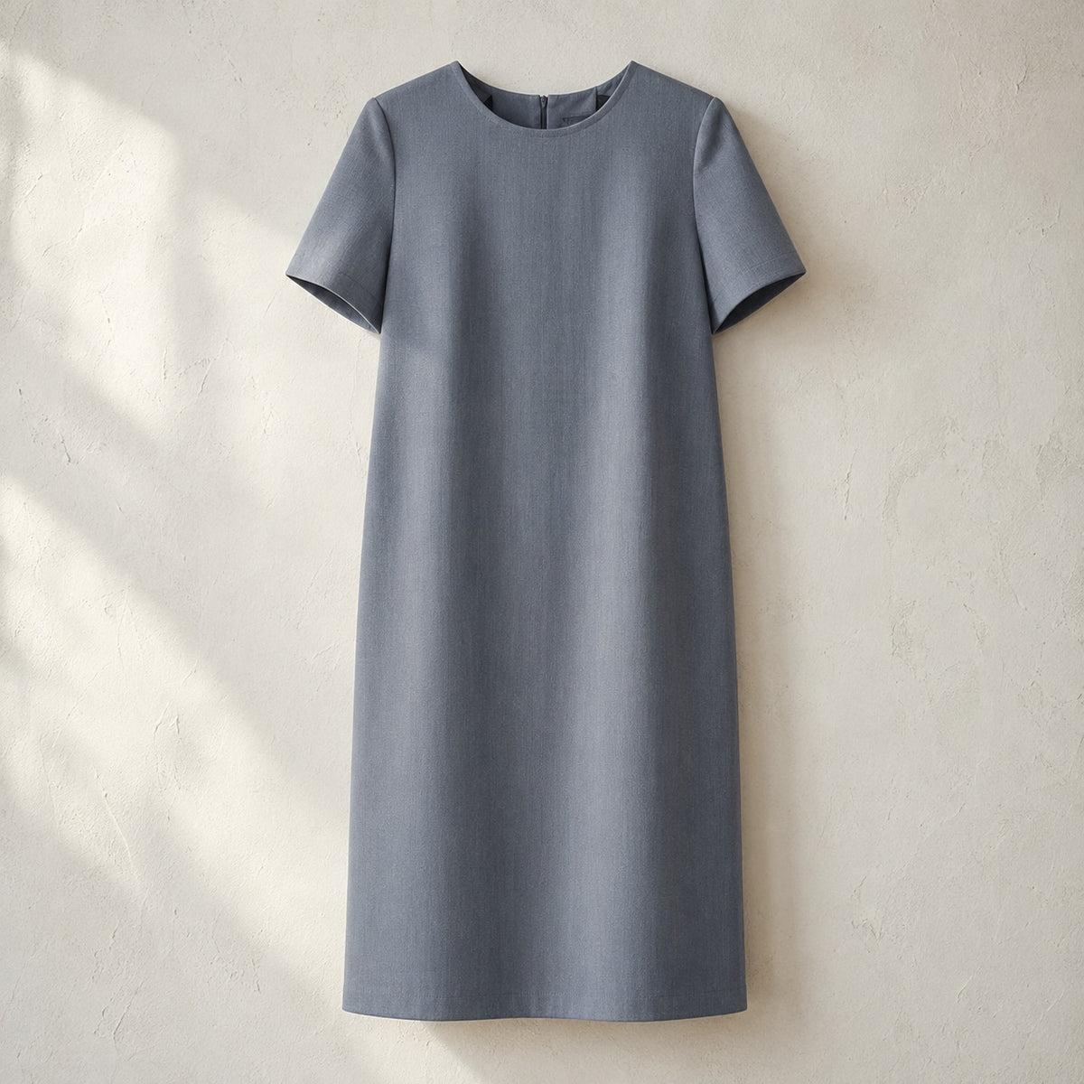 laid flat and shot from above — Chislehurst straight column dress, Everyday Column Dresses by ORASCI.