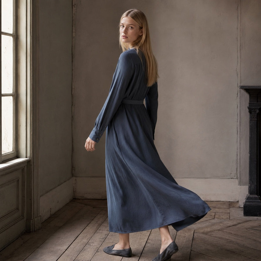 shown on the model — Sorrel Field straight column dress, Everyday Column Dresses by ORASCI.
