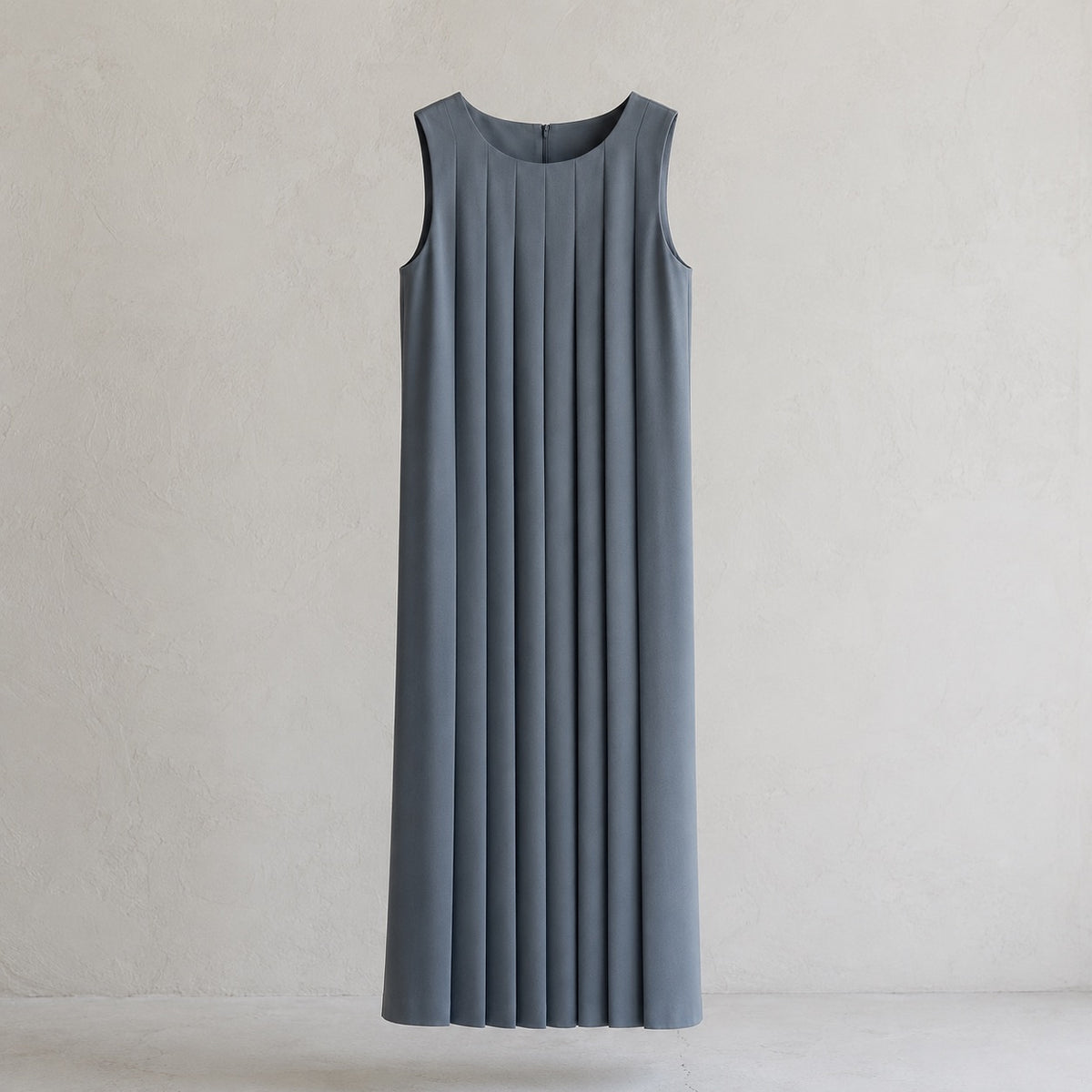laid flat and shot from above — Cudham sleeveless column dress, Everyday Column Dresses by ORASCI.