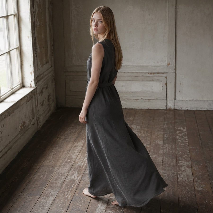 shown on the model — Linden Row straight column dress, Everyday Column Dresses by ORASCI.