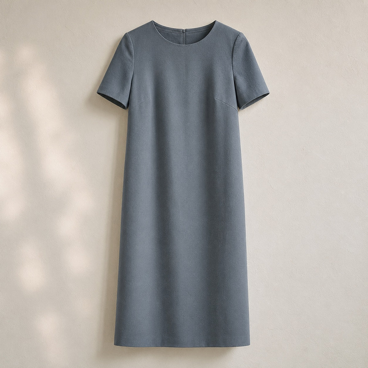 laid flat and shot from above — Hazel Court straight column dress, Everyday Column Dresses by ORASCI.