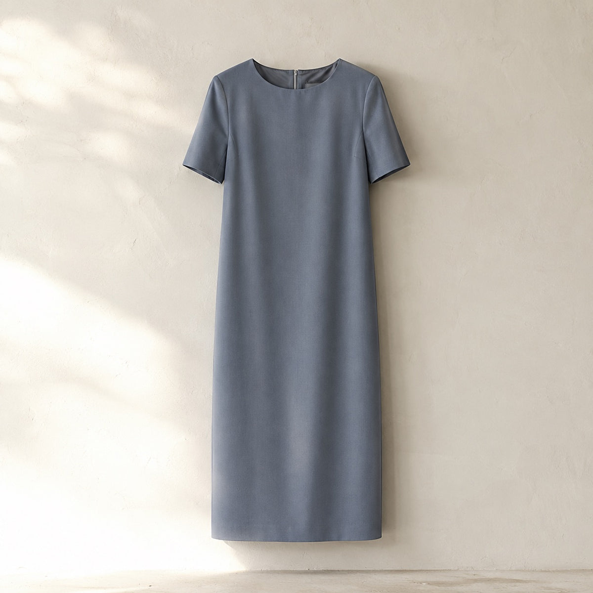 laid flat and shot from above — Keston straight column dress, Everyday Column Dresses by ORASCI.