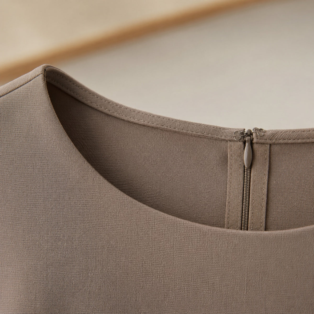 detail shot of the fabric — Downe straight column dress, Everyday Column Dresses by ORASCI.