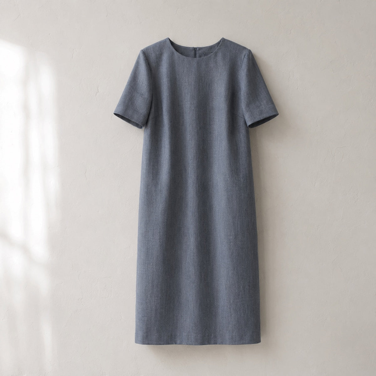 laid flat and shot from above — Downe straight column dress, Everyday Column Dresses by ORASCI.