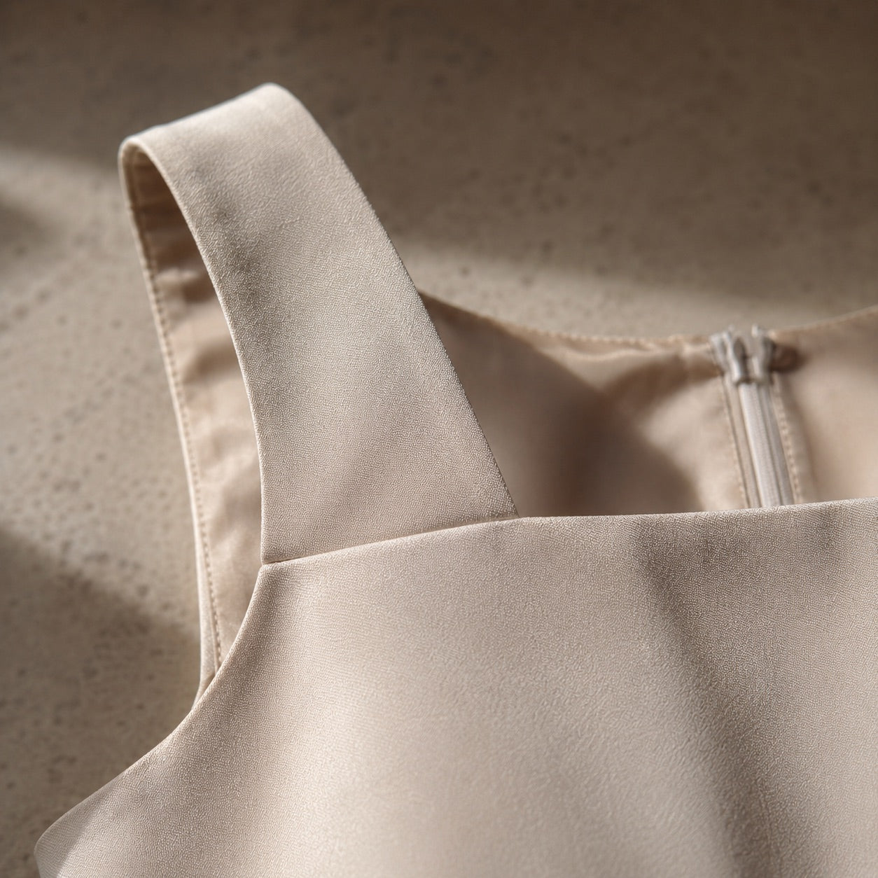 detail shot of the fabric — Hayes Common floor-length evening gown, Evening Gowns and Body-Skimming Dresses by ORASCI.