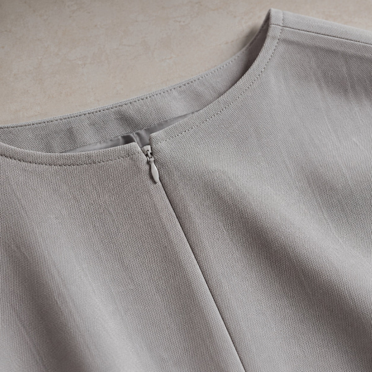 detail shot of the fabric — Slate Hollow body-skimming pencil dress, Evening Gowns and Body-Skimming Dresses by ORASCI.