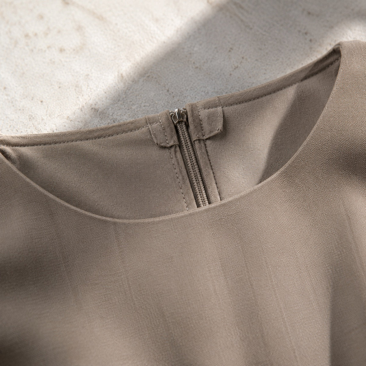 detail shot of the fabric — Pearl Wharf body-skimming pencil dress, Evening Gowns and Body-Skimming Dresses by ORASCI.