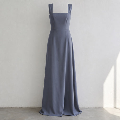 laid flat and shot from above — Farnborough floor-length evening gown, Evening Gowns and Body-Skimming Dresses by ORASCI.