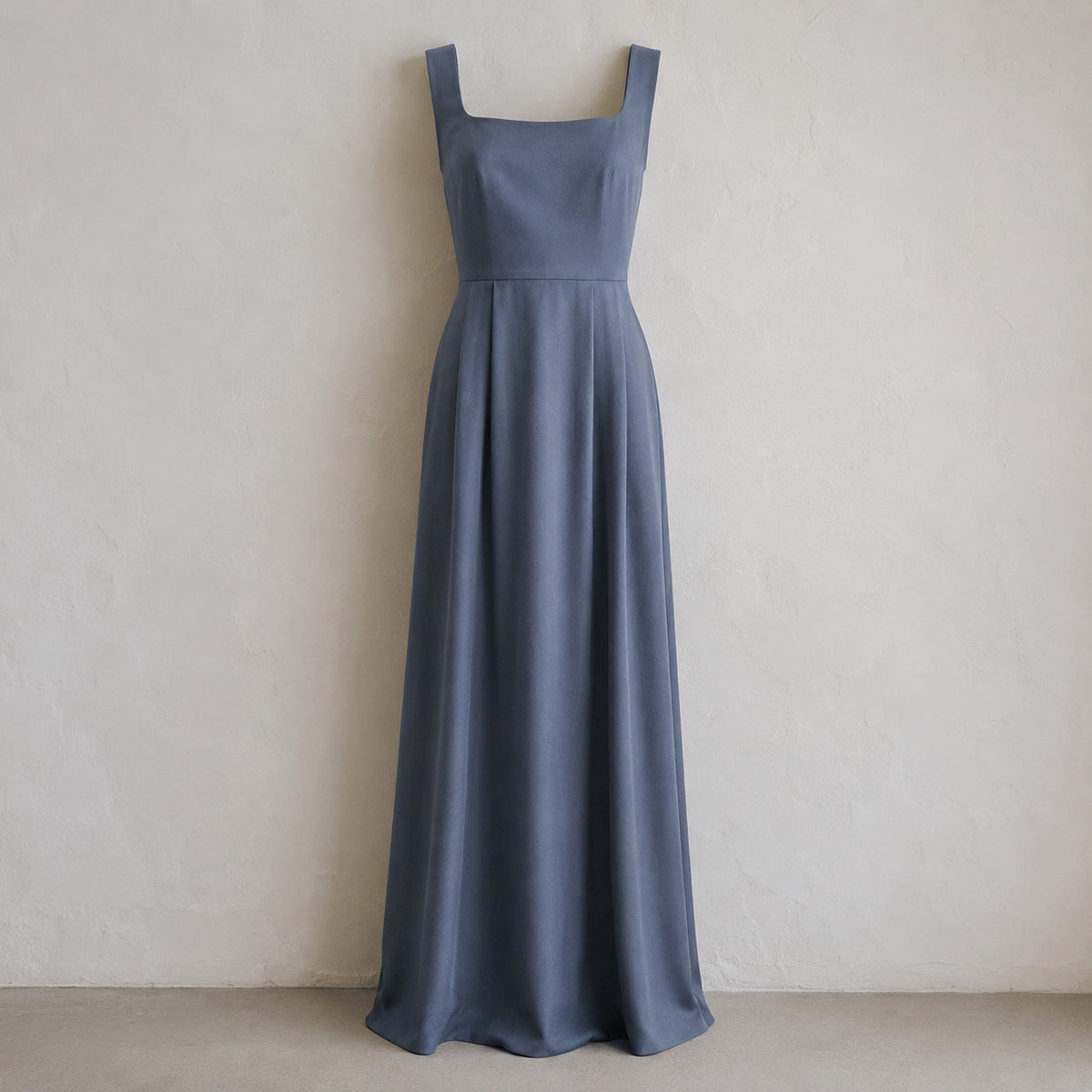 laid flat and shot from above — Hazel Court floor-length evening gown, Evening Gowns and Body-Skimming Dresses by ORASCI.