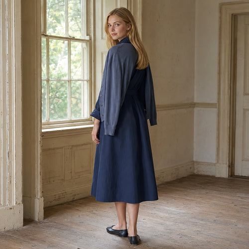 shown on the model — Elmstead belted shirt dress, Shirt Dresses by ORASCI.