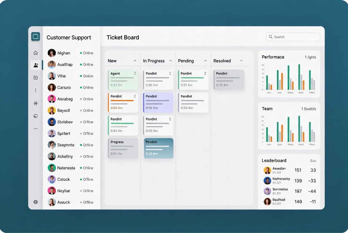 Team Workspace interface